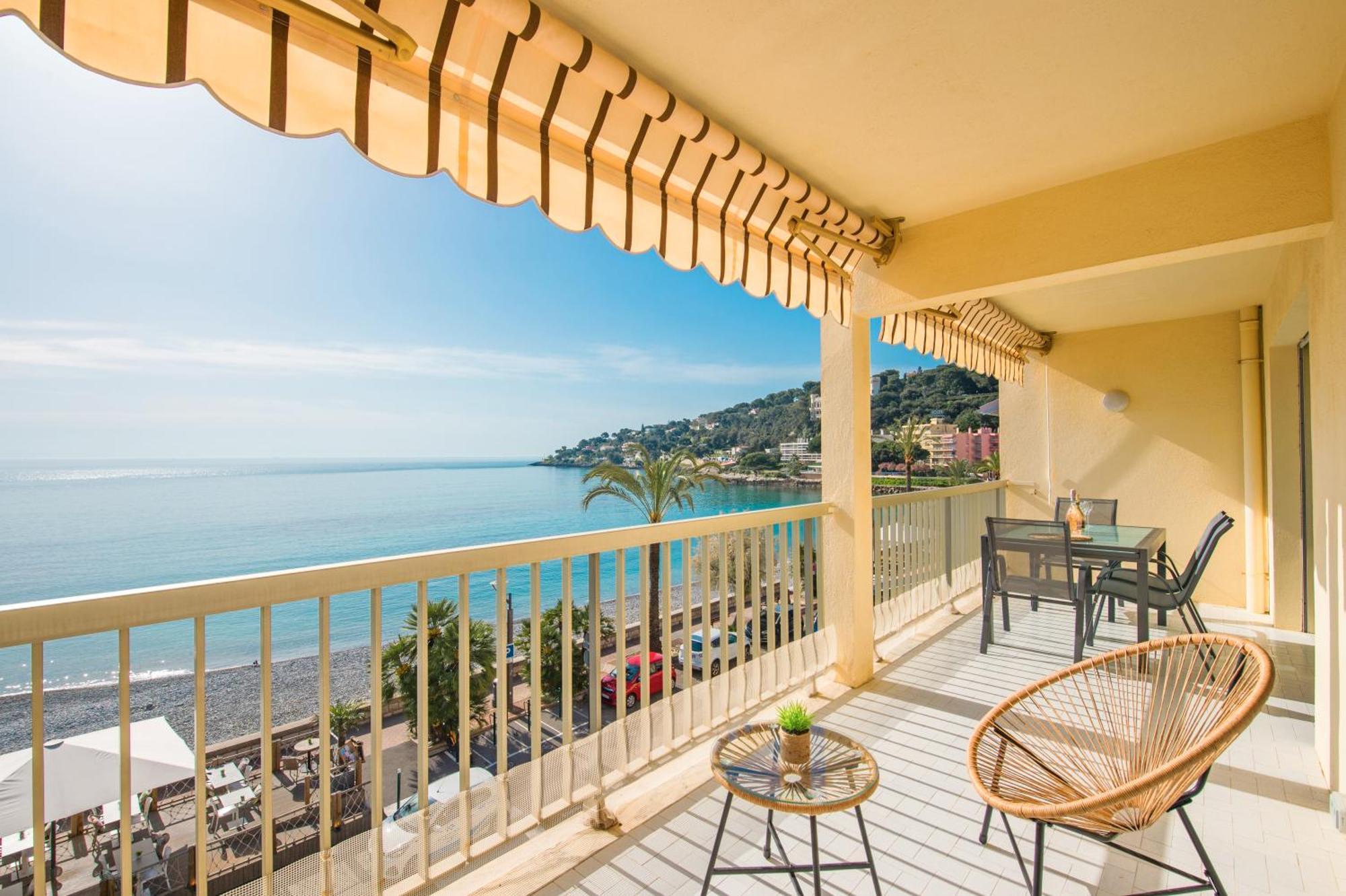 Roquebrune Plage - Terrace Splendid Sea View - BW Extérieur photo