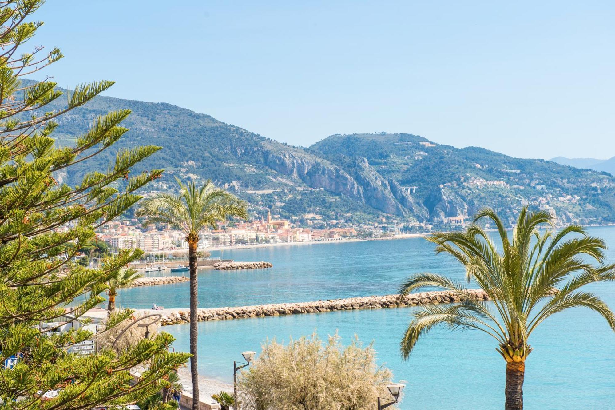 Roquebrune Plage - Terrace Splendid Sea View - BW Extérieur photo